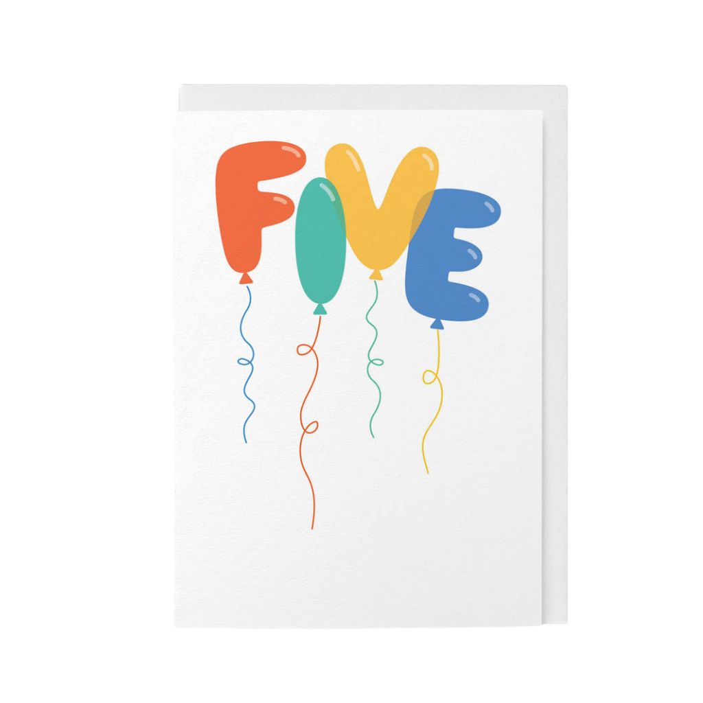 5th Birthday Card