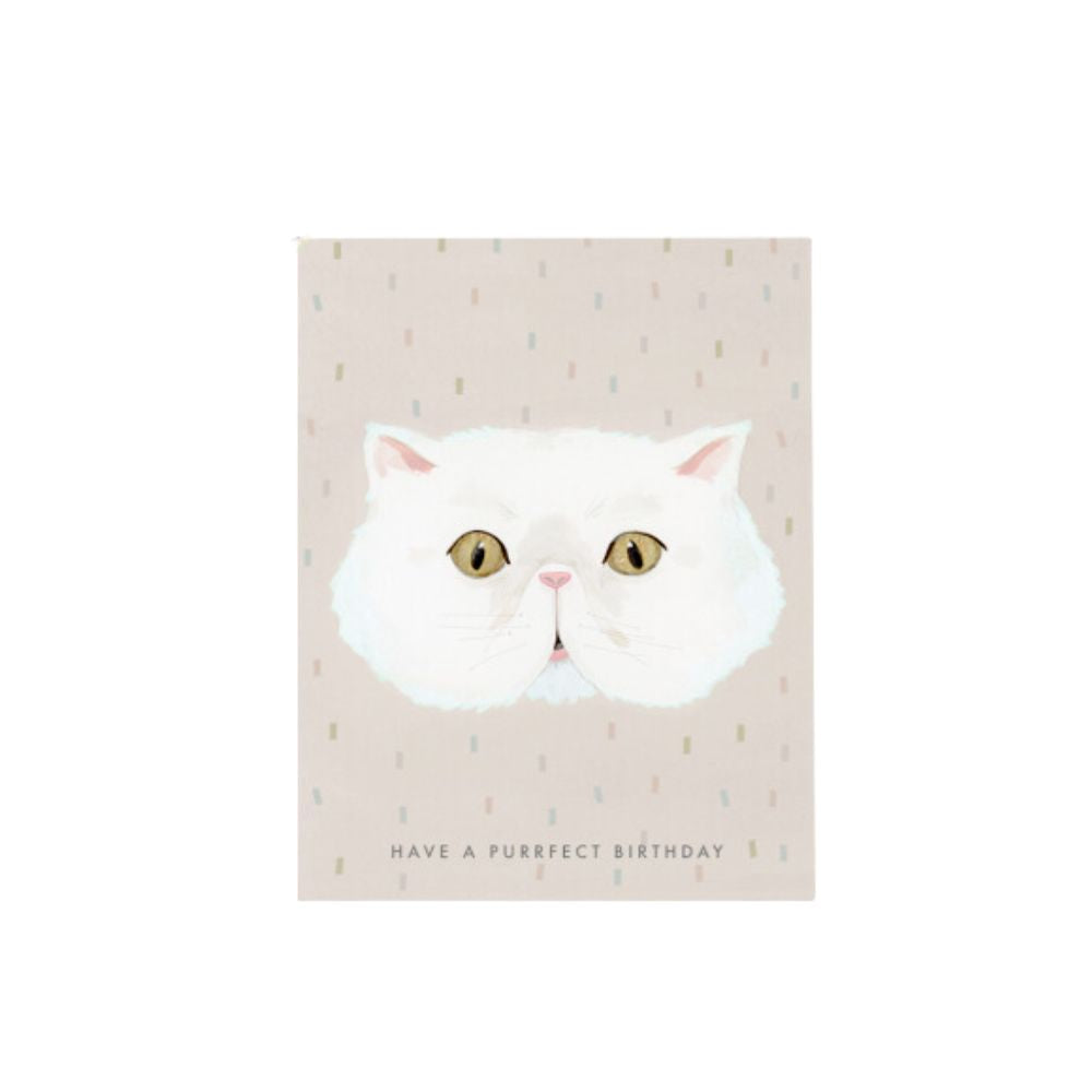 Purrfect Birthday Card