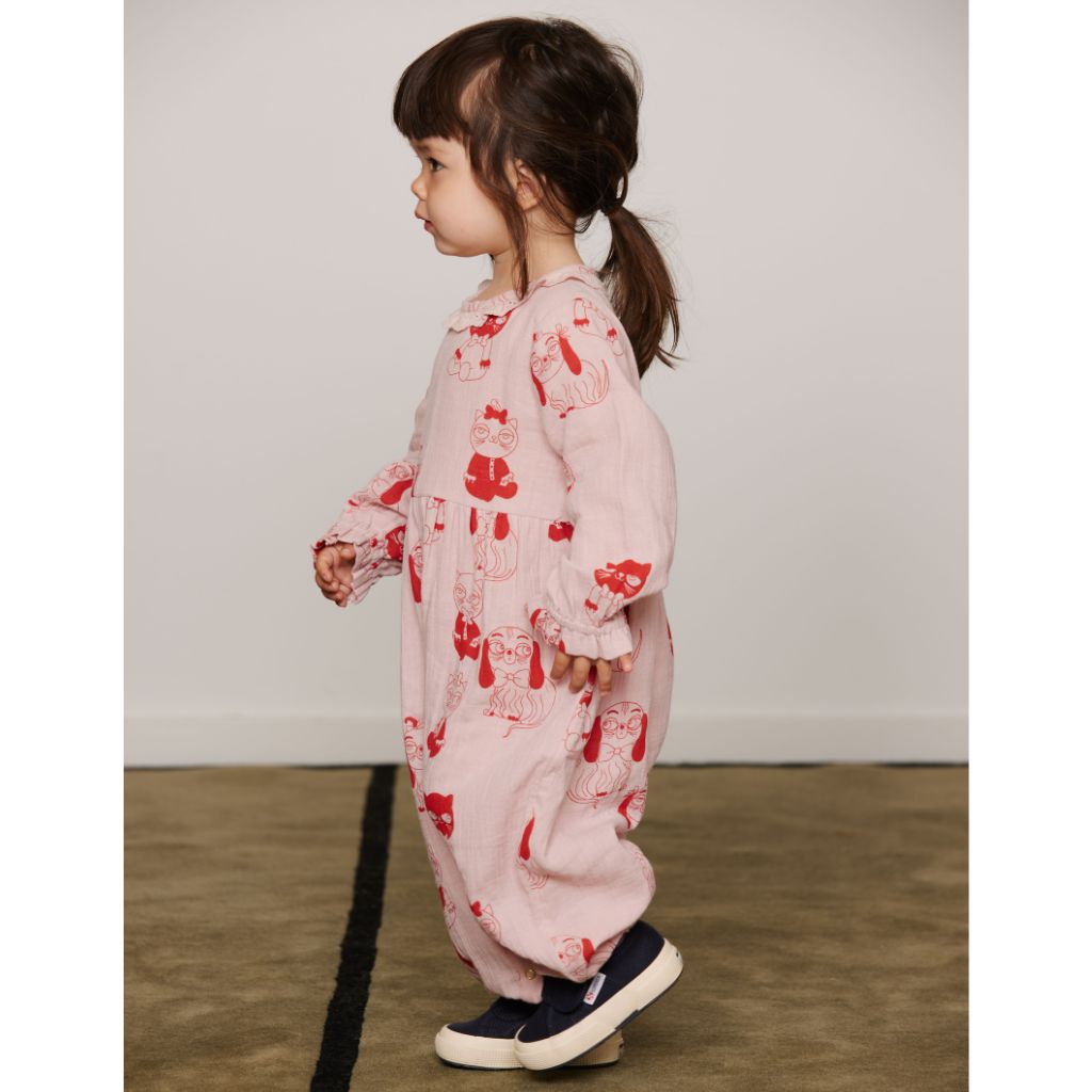 Mini Rodini Minibabies Aop Woven Jumpsuit
