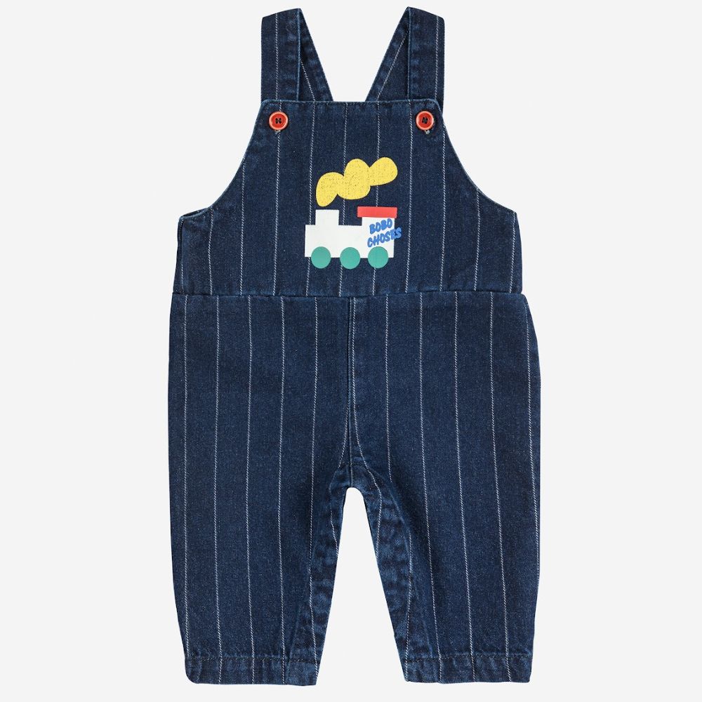 Bobo Choses Baby Choo Choo Denim Dungaree