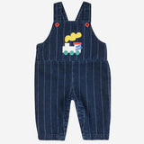 Bobo Choses Baby Choo Choo Denim Dungaree