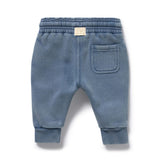 Wilson & Frenchy Twilight Blue Organic Terry Sweat Pant