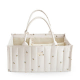 Mushie Diaper Caddy - Bees