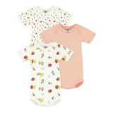 Petit Bateau SS Bodies 3pcs
