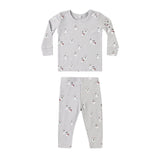 Quincy Mae Bamboo Pajama Set Snowman