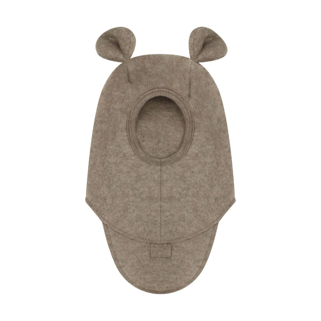Huttelihut Balaclava Ears Wool Fleece Savannah Melange