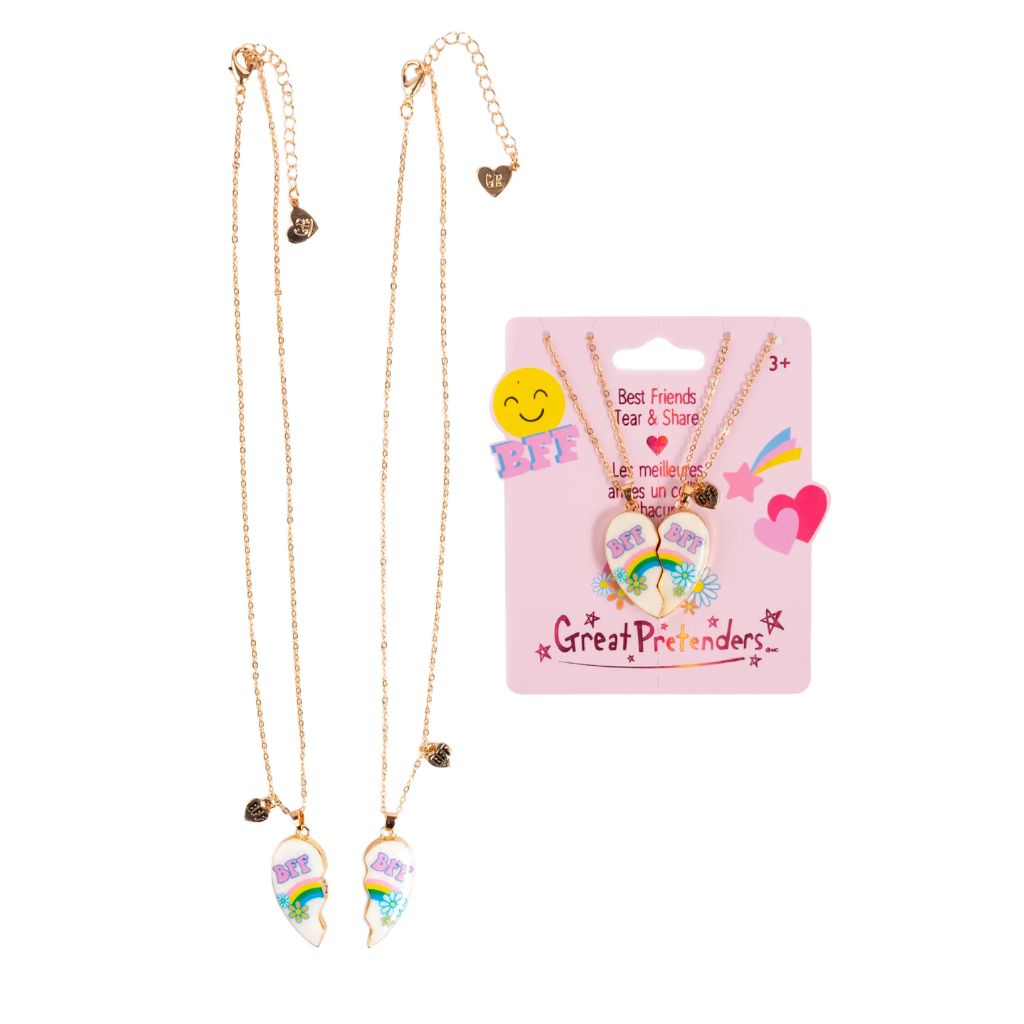 Bodacious Besties Tear and Share Necklace