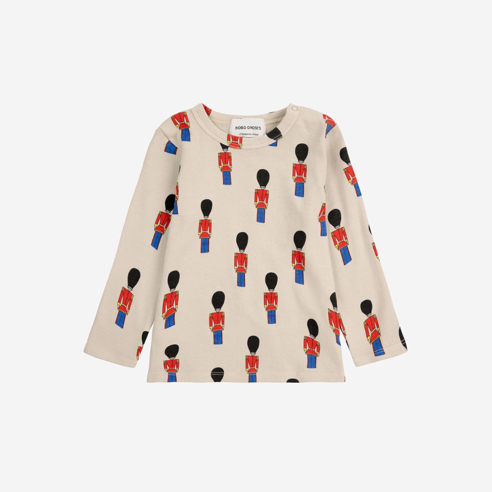 Bobo Choses Baby Little Tin Soldier all over T-Shirt