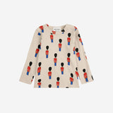 Bobo Choses Baby Little Tin Soldier all over T-Shirt