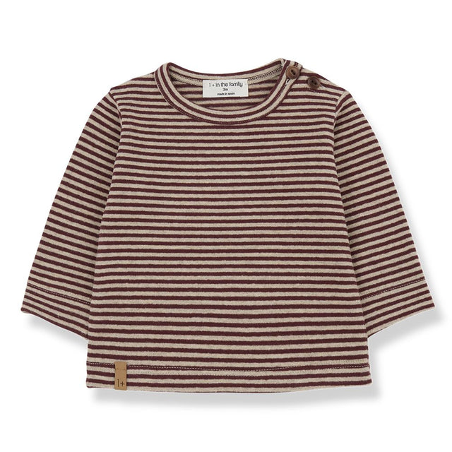 1 + in the family OLAF Striped LS Shirt