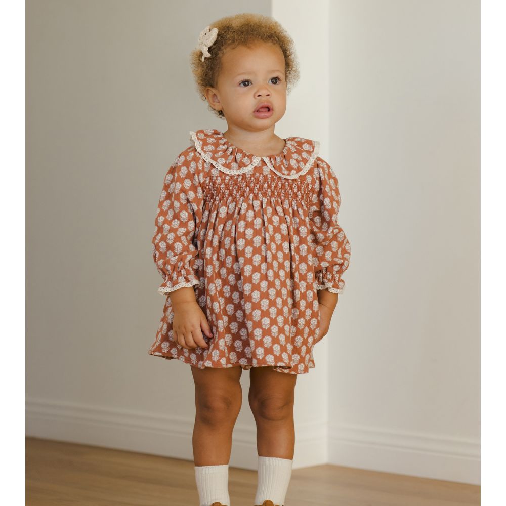 Quincy Mae Callie Dress Holiday Fleur