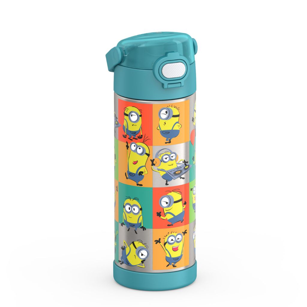 Thermos 16oz Stainless Steel Vaccum Insulated Hydration Bottle with Bail Handle - Despicable Me 4