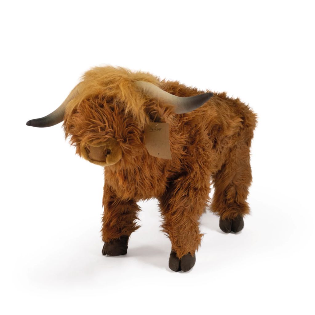 Wild & Soft Highland Cow Realistic Plush