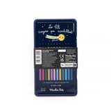 Moulin Roty Les Cometes Filantes 12 Metallic Colouring Pencils