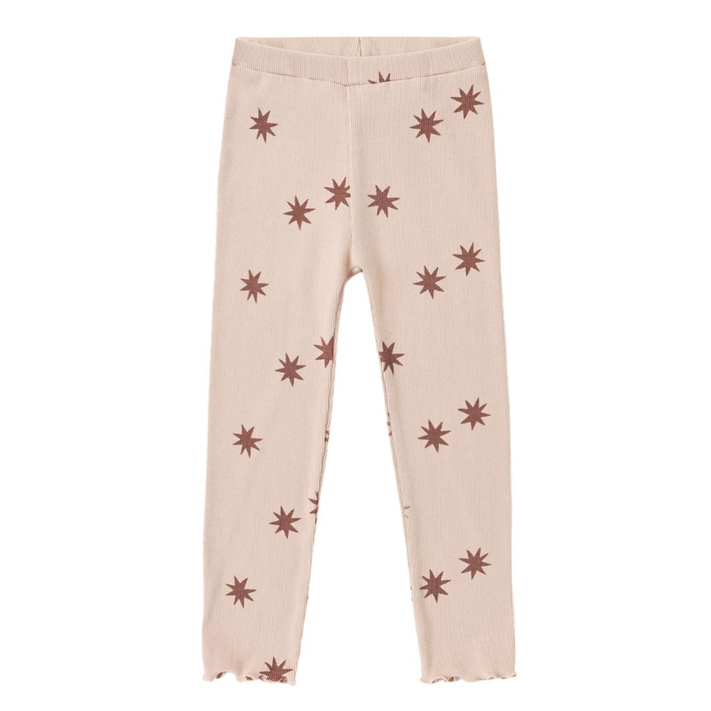 Rylee + Cru Coast Ribbed Legging Clay Stars