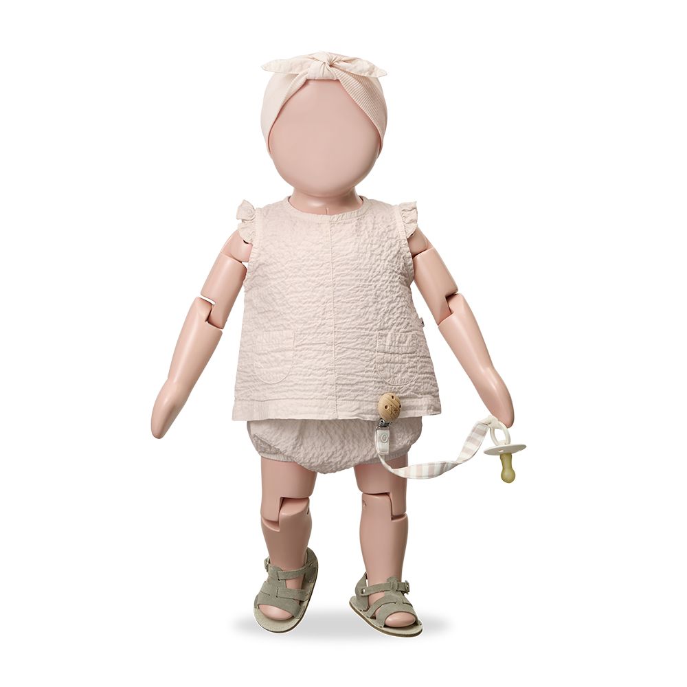 1 + in the Family Newborn APOLONIA Seersucker Dress
