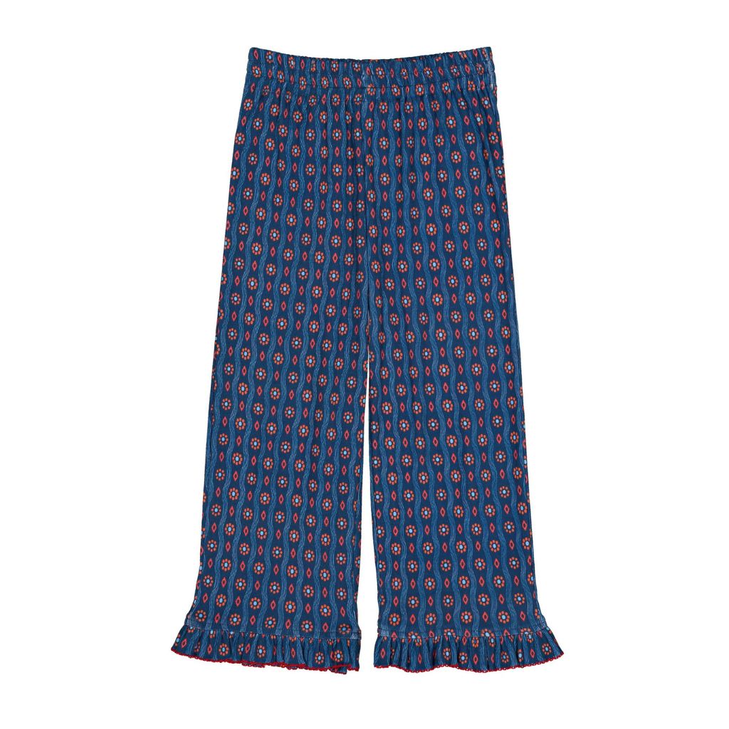 Hello Simone Malika Pants Wavy Navy