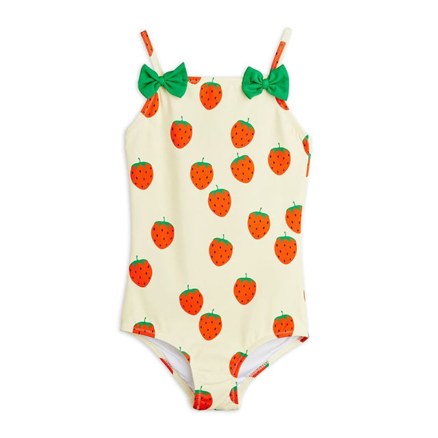 Mini Rodini Strawberries AOP Swimsuit