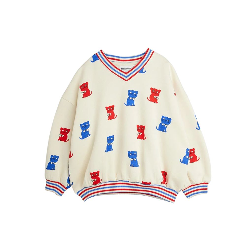 Mini Rodini Kittens Sweatshirt