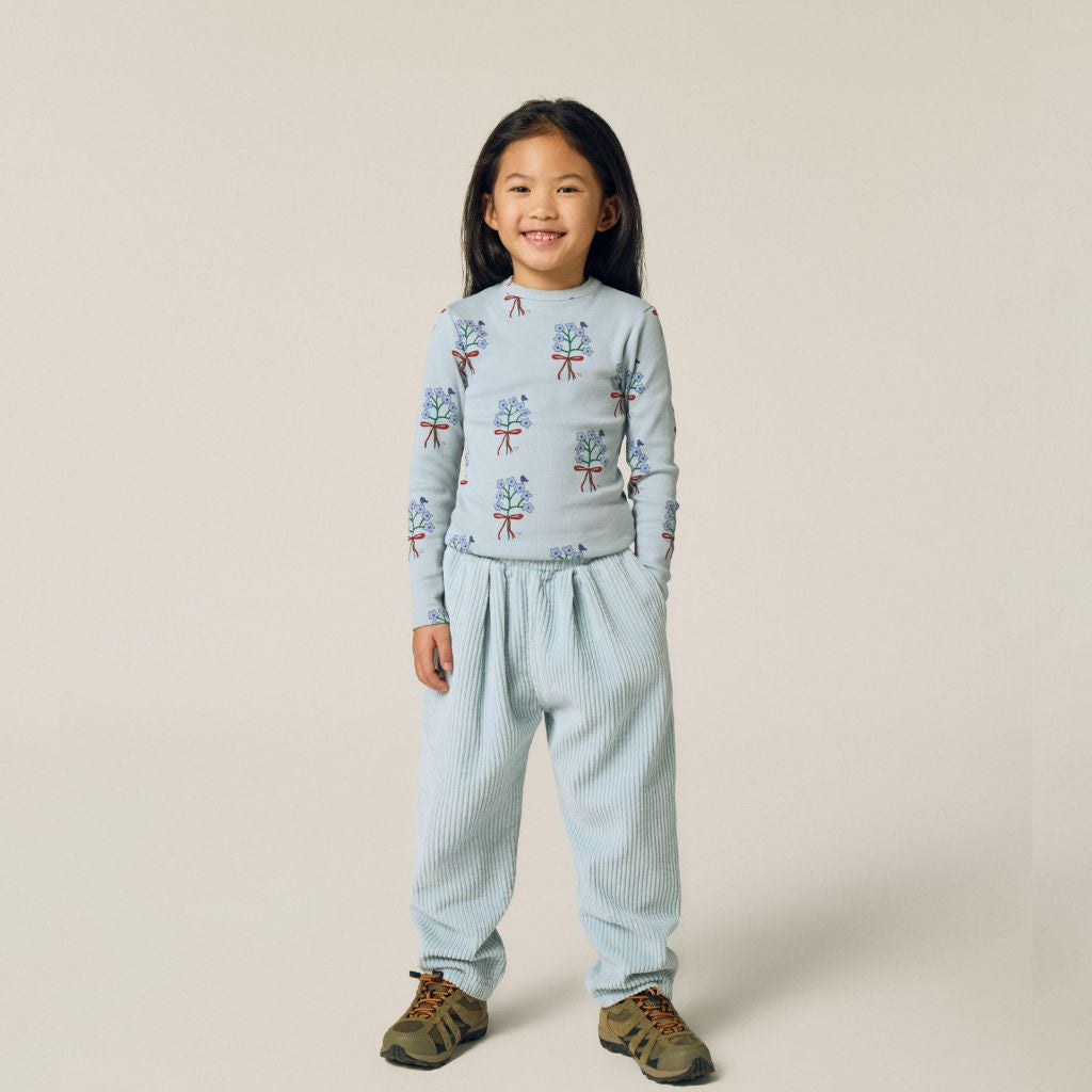 The Campamento Light Blue Corduroy Trousers