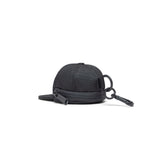 Sylas Classic Cap Bag Charm Black