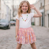 Center Stage Skirt, Hot Pink, Size 4-6