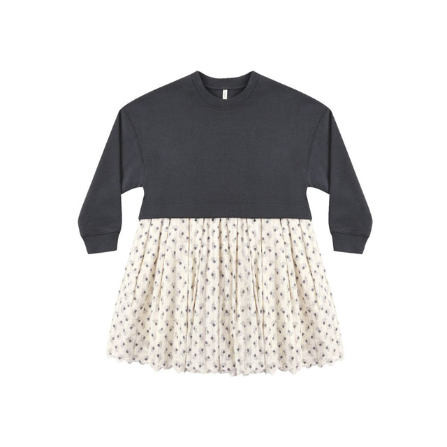 Rylee + Cru Sweatshirt Dress Vintage Fleur M
