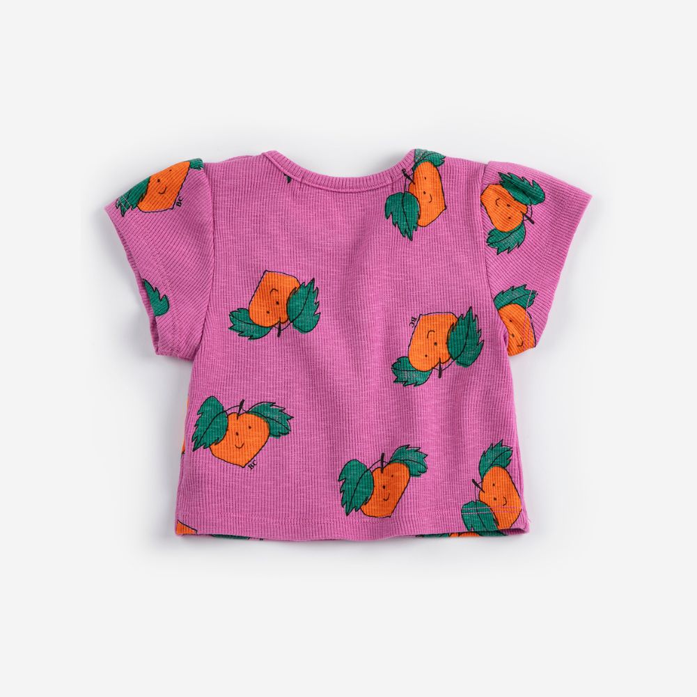 Bobo Choses Baby Tangerine all over T-shirt
