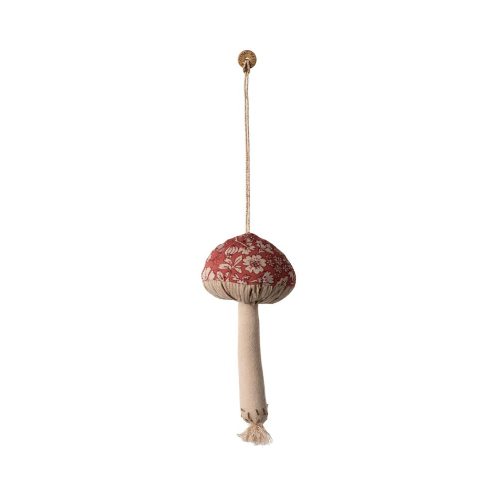 Maileg Mushroom ornament, Blossom - Red