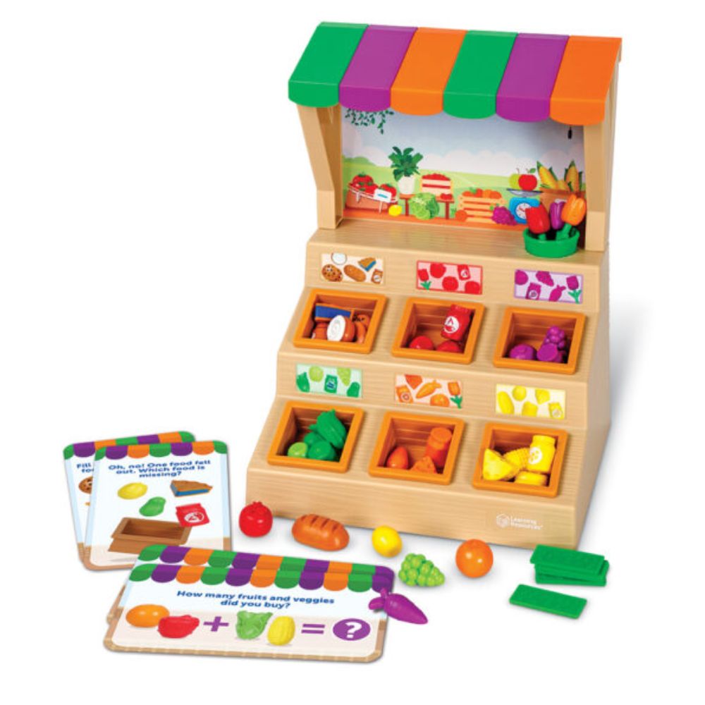 Learning Resources Mini Farmstand Sorting Set