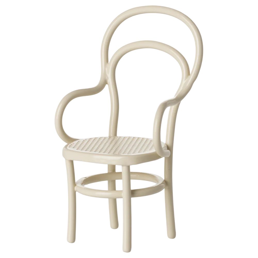 Maileg Vintage chair, Mouse - Off white