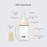 BIBS Baby Sippy Bottle Spout Silicone 150 ml Blush
