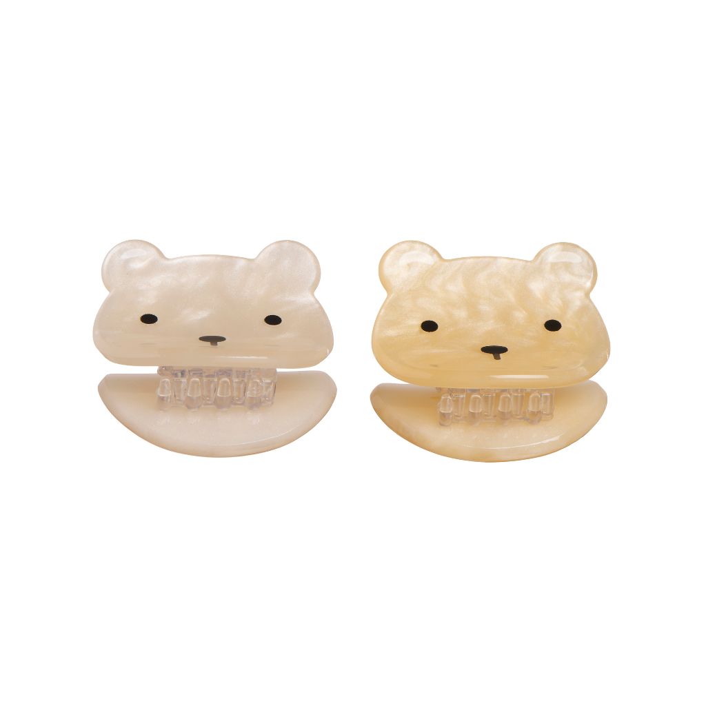 Rockahula Teddy Bear Claw Clips 2 Pack