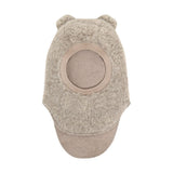 Huttelihut Balaclava Ears Wool Teddy Camel Melange