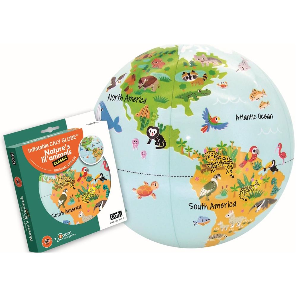 Nature's l'il animals globe 12”