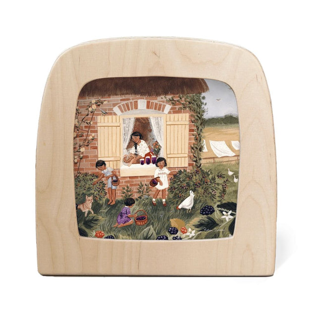 Silhouette Only -  Robin Pieterse - Bramblepatch Cottage Silhouette for Toverlux Lamp