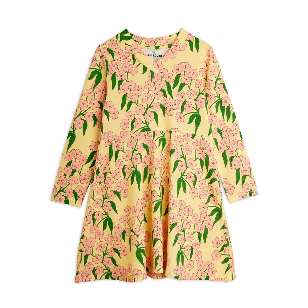 Mini Rodini Alpine Flowers aop LS Dress