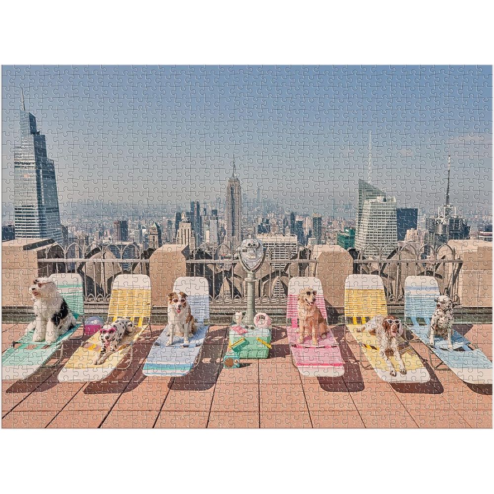 Gray Malin The Dogs of New York City 1000 Piece Puzzle