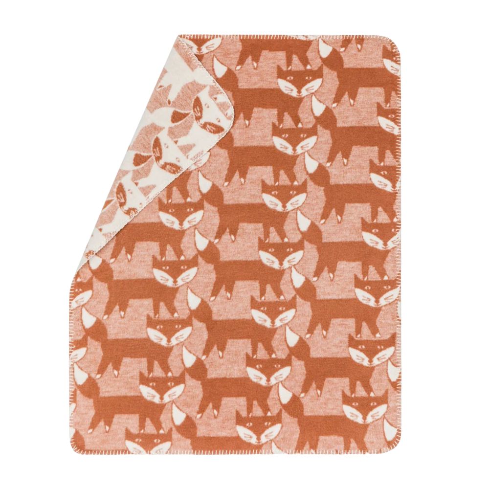 Fussenegger Brown Mila Baby Blanket Pack Of Foxes 100x75cm
