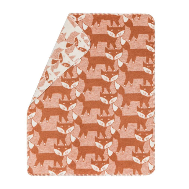 Fussenegger Brown Mila Baby Blanket Pack Of Foxes 100x75cm