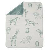Fussenegger Panda Blanket Light Green Jungle 100 X 75cm