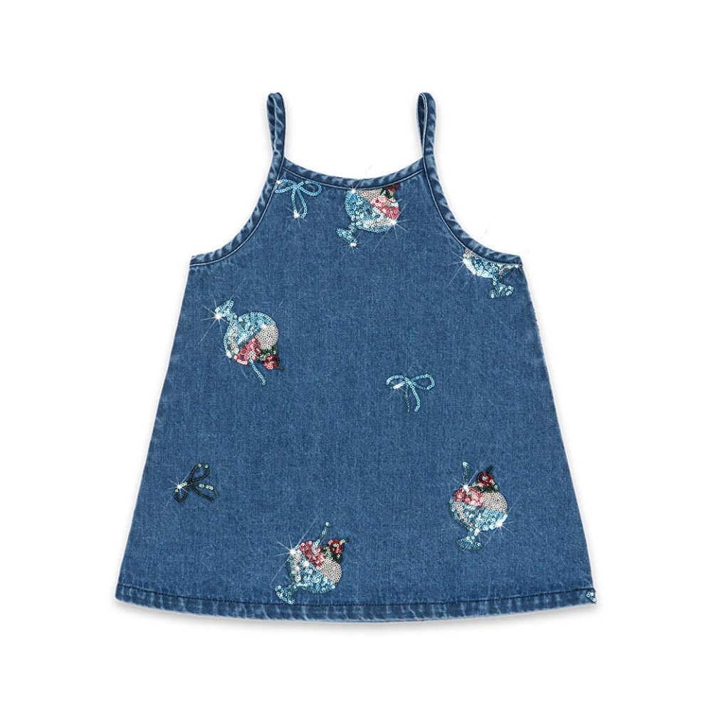 Konges Sløjd Magot Sequin Strap Dress