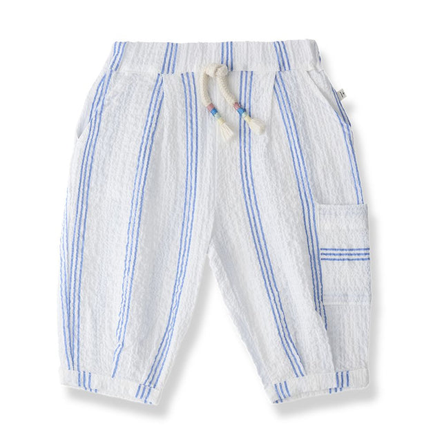 1 + in the Family CAPRAS Seersucker Trouser