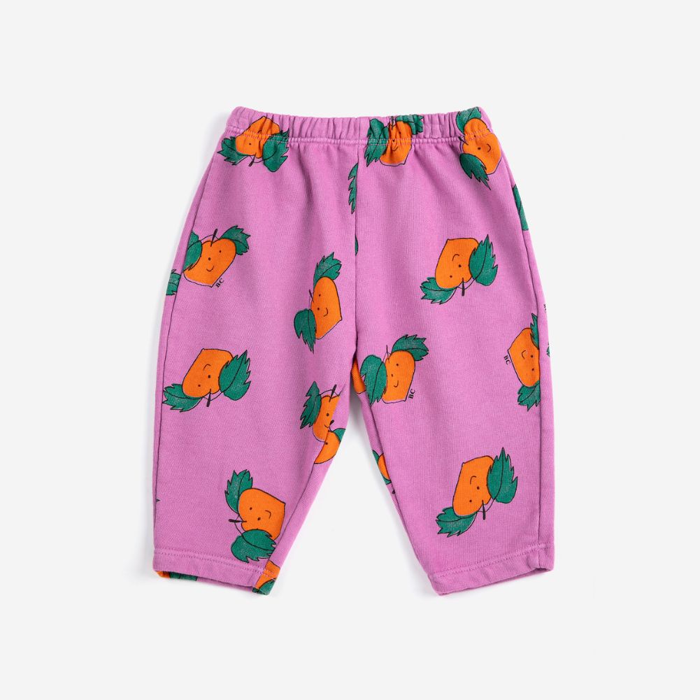 Bobo Choses Baby Tangerine all over jogging pants