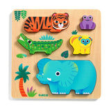 Djeco Wooden Puzzle WoodyWild