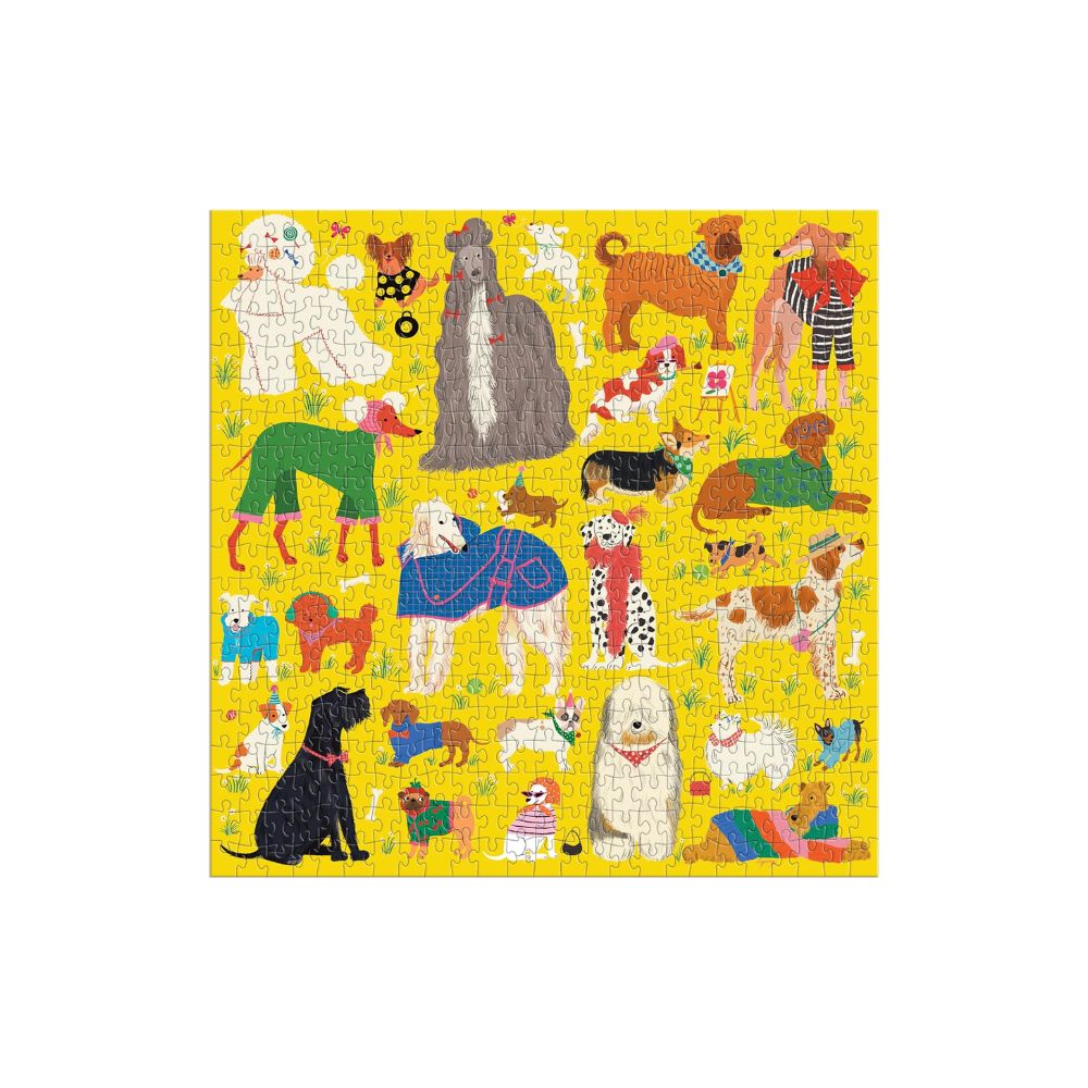 Fashionable Dogs 500 Piece Puzzle