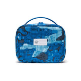 LEGO Pop Quiz Lunch Box Little Herschel Abstract Bricks Blue