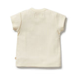 Wilson & Frenchy Embroidered Organic Tee