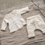 1 + in the family Newborn  EROLA Collared Fleece Top