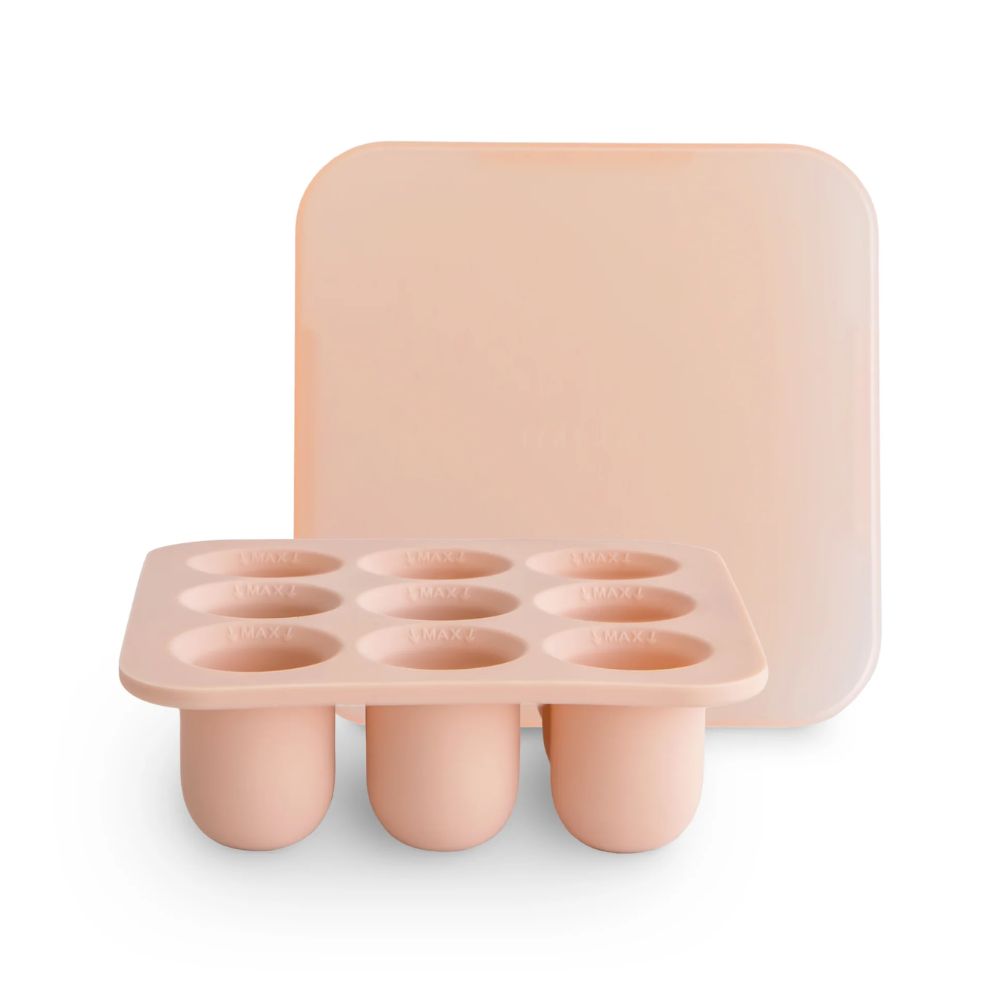 Mushie Fresh Food Feeder Freezer Tray - Blush